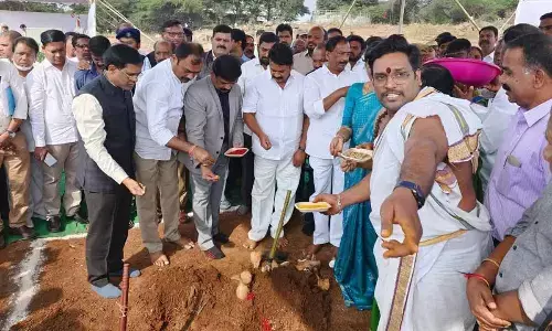 Hyderabad: Ministers lay foundation stone for OU hostel building