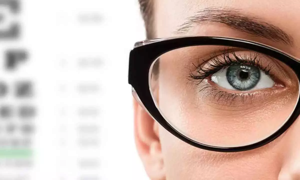 To improve your eyesight, you can also do few exercises, sitting at home.