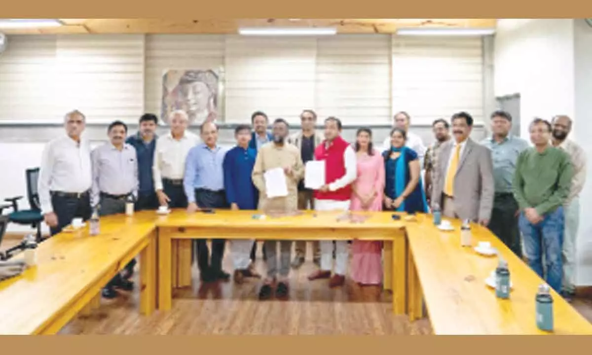 IIT-H, Sri Visweswara Yoga Research Institute sign MoU