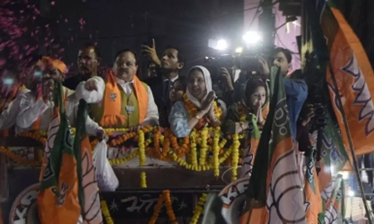 MCD polls: BJP holds 14 roadshows across Delhi