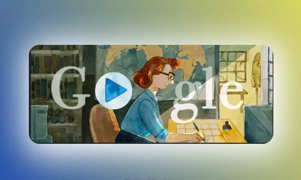 Google Doodle Celebrates American Geologist Marie Tharps Life