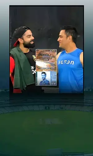 Virat Kohli shares a special MS Dhoni picture: ‘He’s everywhere’