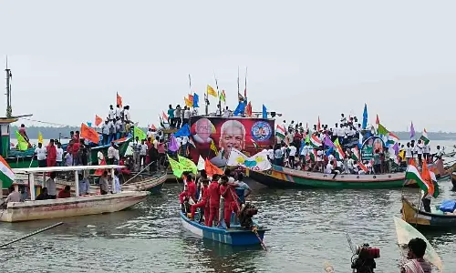 Boat show held in Yanam on the occasion of World Fisheries Day