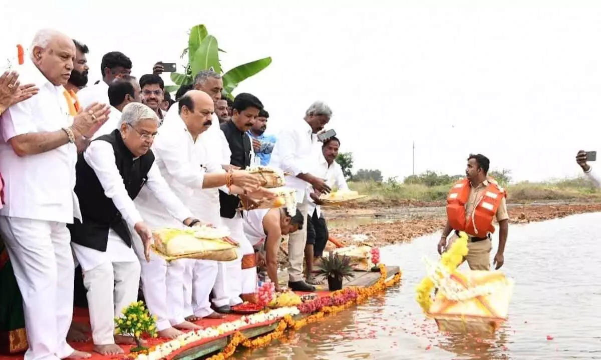 Vani Vilasa Dam is like the central Karnataka water storage grid: Bommai