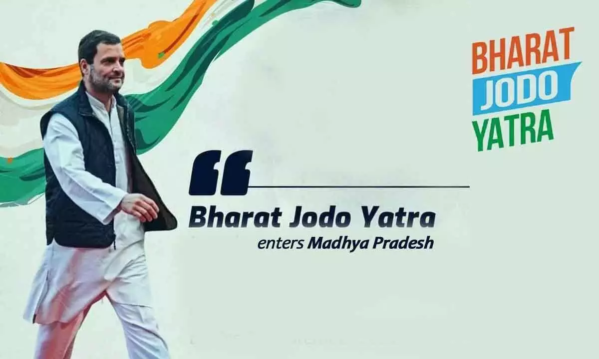 Bharat Jodo Yatra enters Madhya Pradesh; Rahul says their campaign is against hatred, violence in society