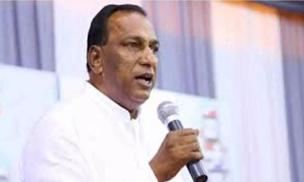 Telanganas Minister for Labour and Employment Malla Reddy