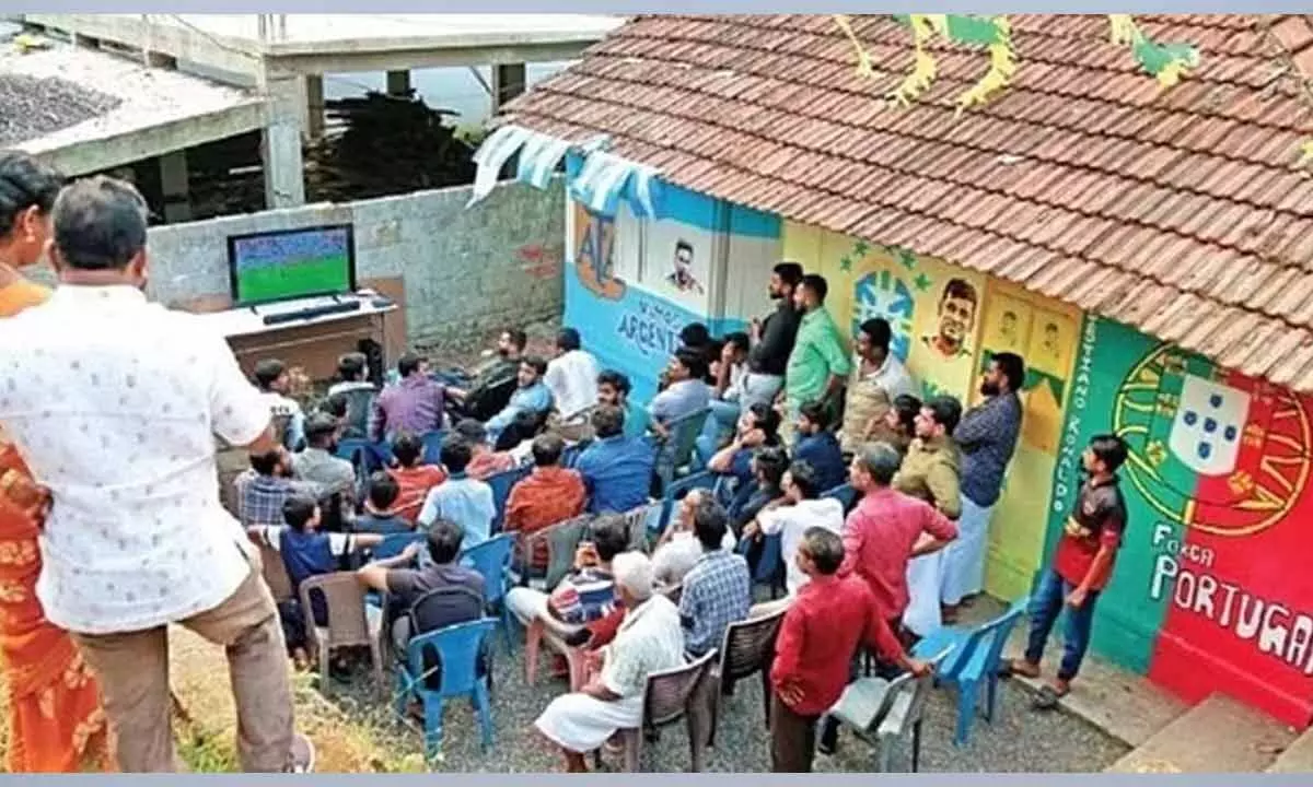 Fans From Kerala Purchased House In Kochi To Screen FIFA World Cup