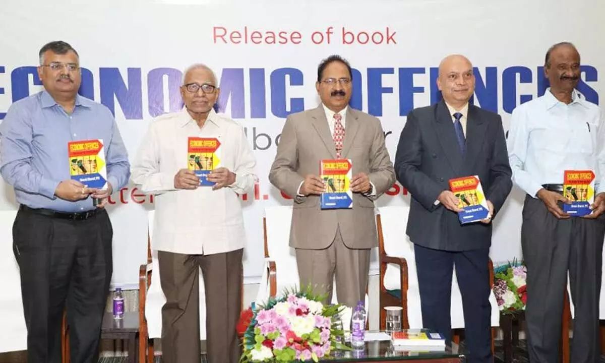 DGP M Mahender Reddy launches handbook on economic offences