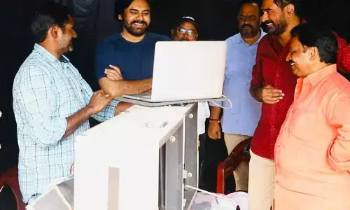Pawan Kalyan and Krish’s ‘Hari Hara Veera Mallu’ shooting is taking place at Ramoji Film City.