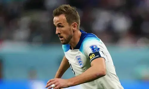 The game also saw Harry Kane injuring his ankle The game also saw Harry Kane injuring his ankle