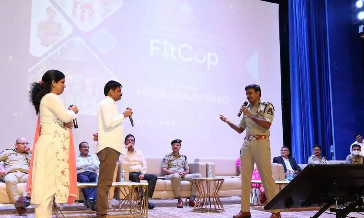 CV Anands wife launches Fitcop app