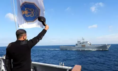 INS Shivalik and Kamorta complete visit to South Korea