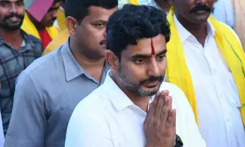 TDP national general secretary Nara Lokesh