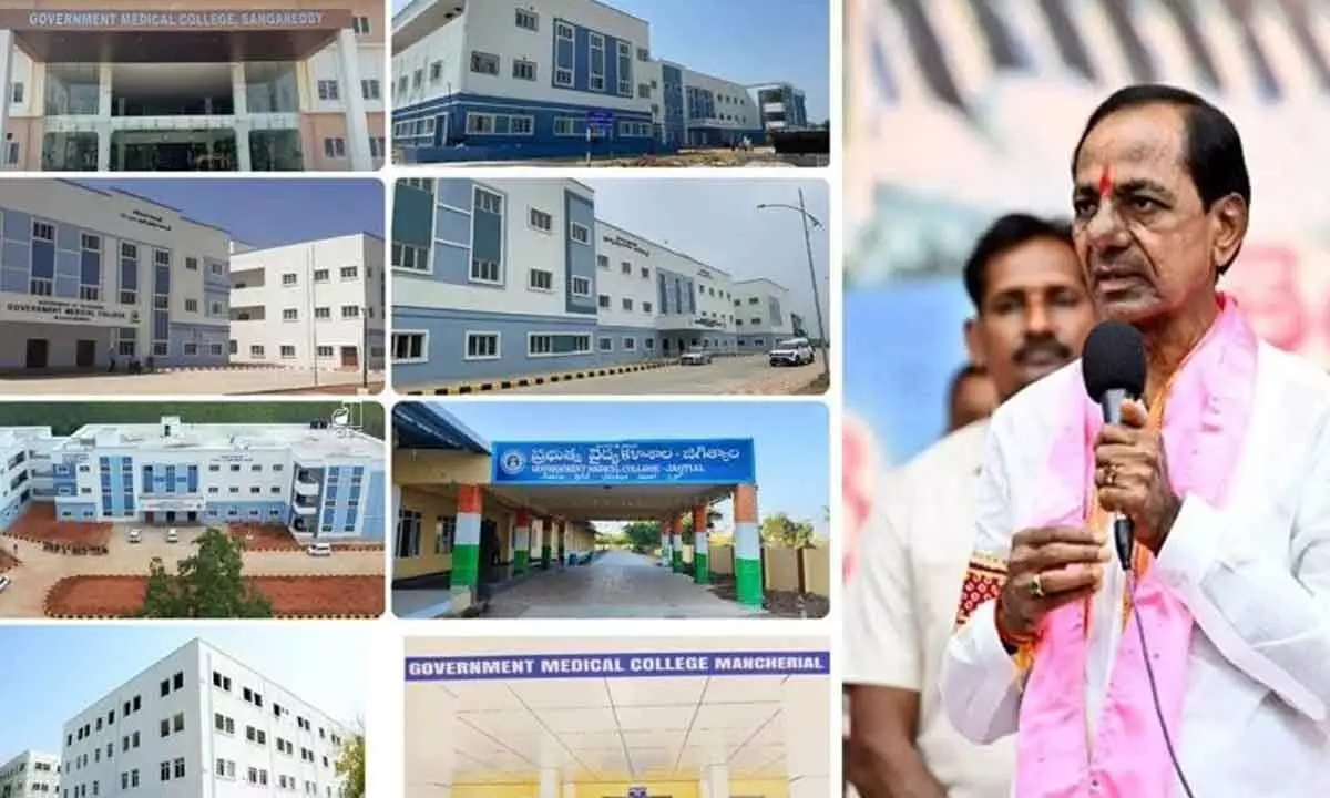 Record of Sorts in Medical Education: From lone Osmania to govt med college in every district