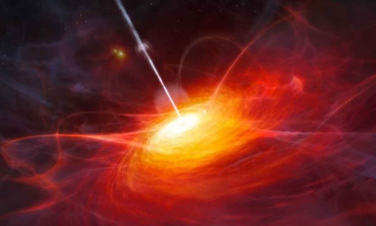 Study Shows How Black Holes Generate The Universe's Brightest Light
