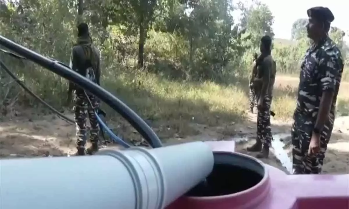 Water crisis for CRPF, Jharkhand Jaguar in next few months on Burha Pahar naxal bastion