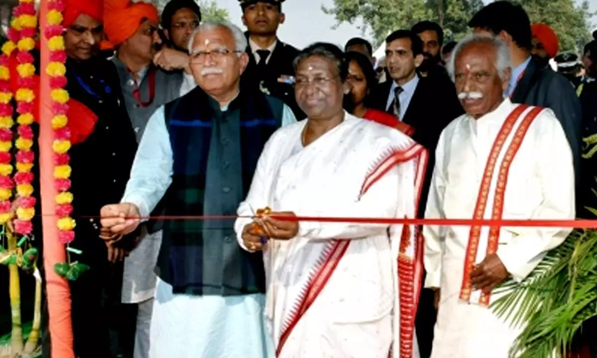 President Murmu opens International Gita Mahotsav in Kurukshetra