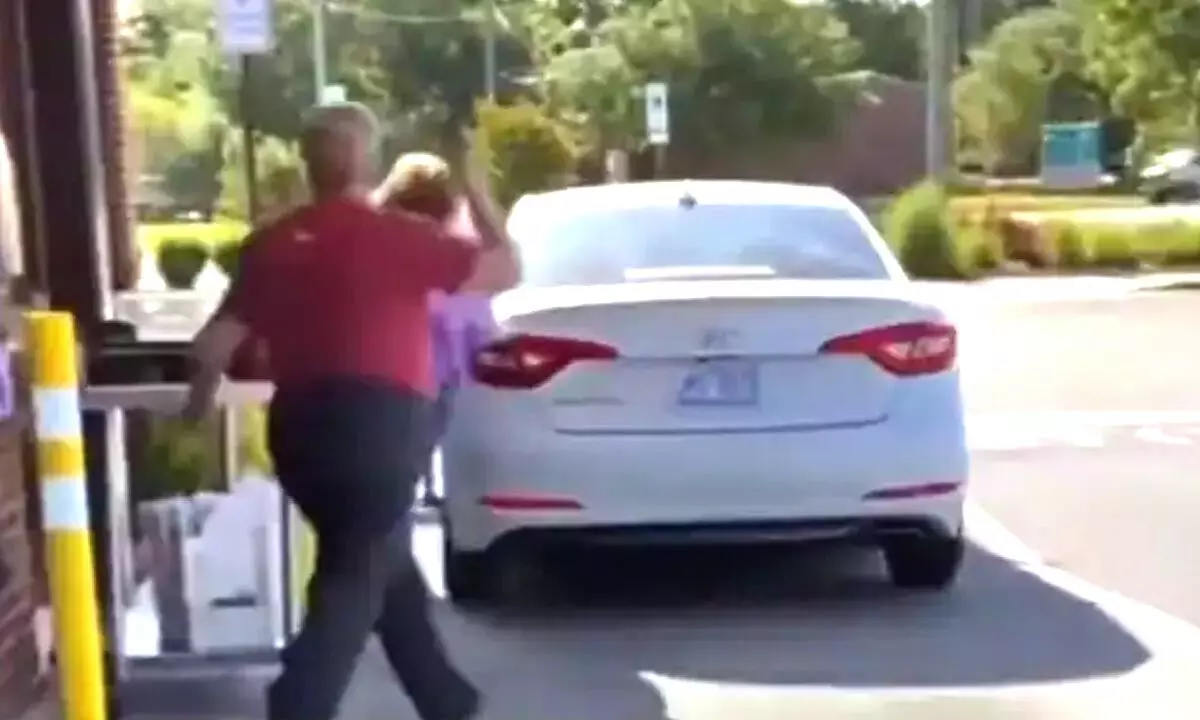 Watch The Trending Video Of A Woman Forgetting To Put Her Car In Parking Mode