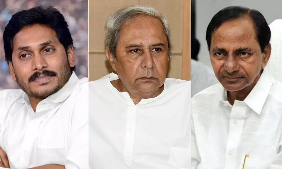 YS Jagan Mohan Reddy, Naveen Patnaik, KCR