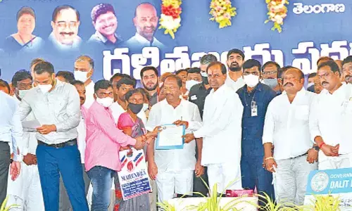 Dalit Bandhu - A paradigm shift for Dalits in State