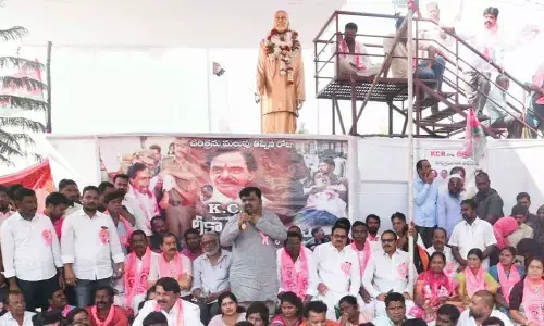 Slew of events mark TRS Deeksha Divas