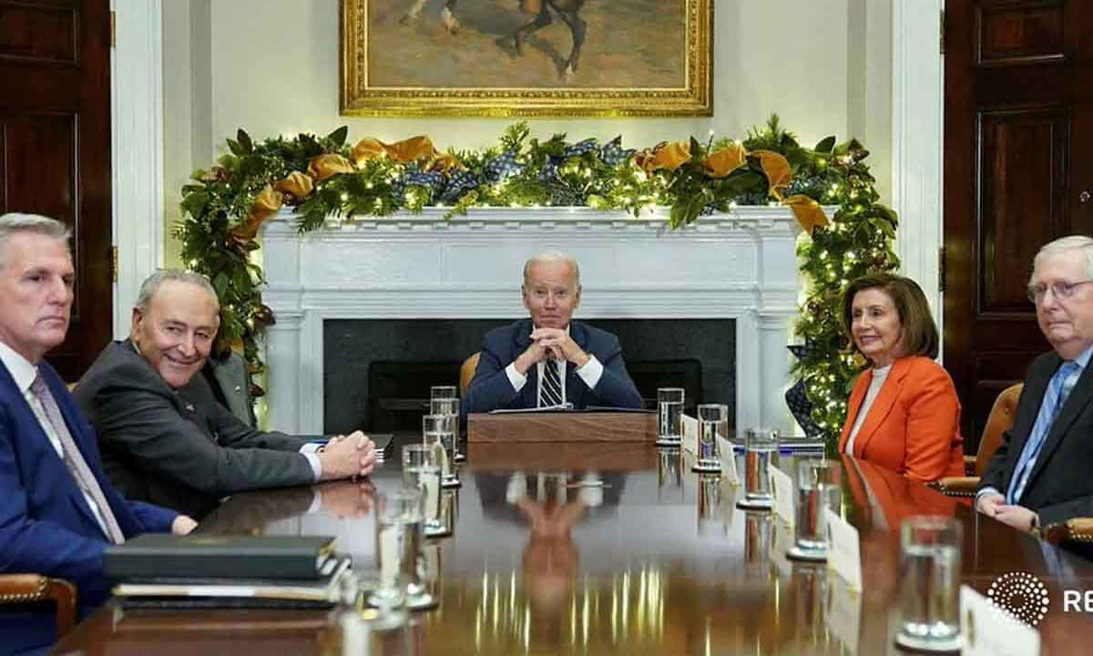 Biden Meets Top Congressional Lawmakers On Lame-duck Session