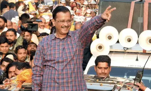 Delhi Chief Minister Arvind Kejriwal did not reach Jaroda on Wednesday