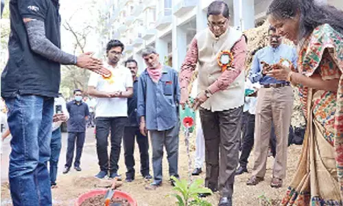 EFLU goes green to grow Miyawaki forests on campus