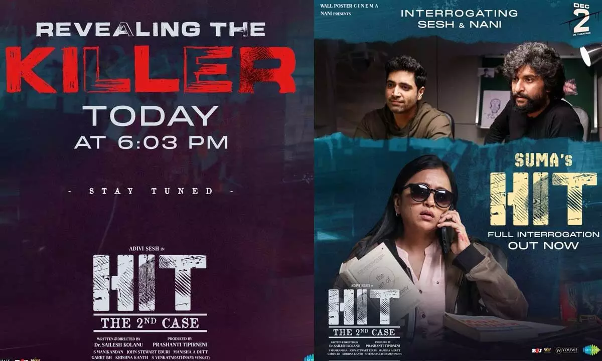 Adivi Sesh and Nani’s HIT 2 movie will be released tomorrow in the theatres!