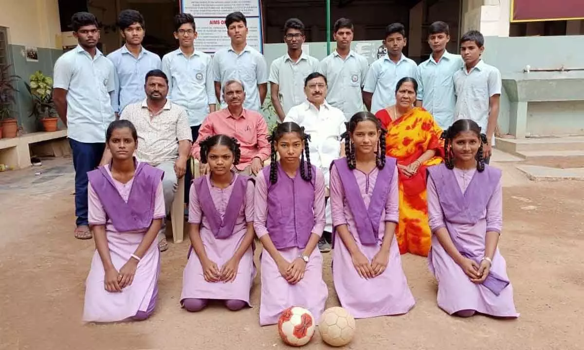 SKPVV Hindu High School students selected for SGFI State sports meet