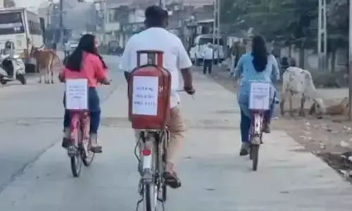 Voters take gas cylinders to polling centres to protest against inflation