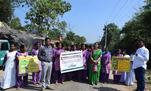 Vizianagaram: Awareness rally held on AIDS Day