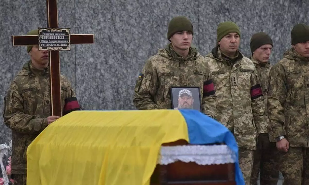 Up to 13,000 Ukrainian soldiers killed since war began: Official