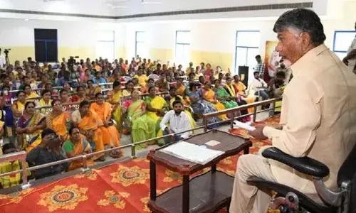 TDP chief N Chandrababu Naidu