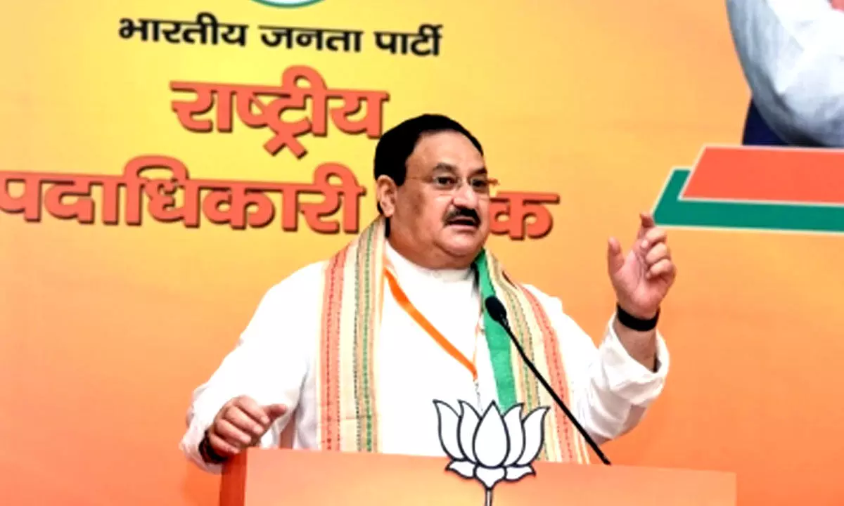 BJP National President J.P. Nadda