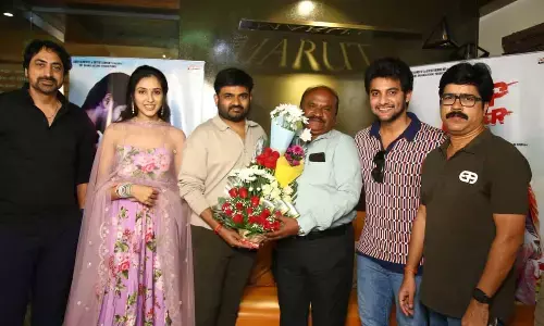 Maruthi launches riveting teaser of Aadi Saikumars Top Gear