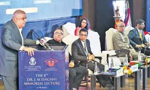 Dhankhar Dhamki: V-P Jagdeep Dhankhar slams SC for scrapping NJAC Act