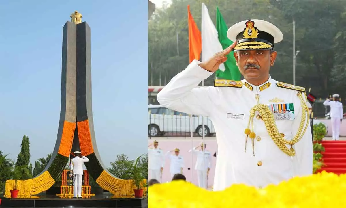 Tributes paid to brave hearts on 51st Navy Day