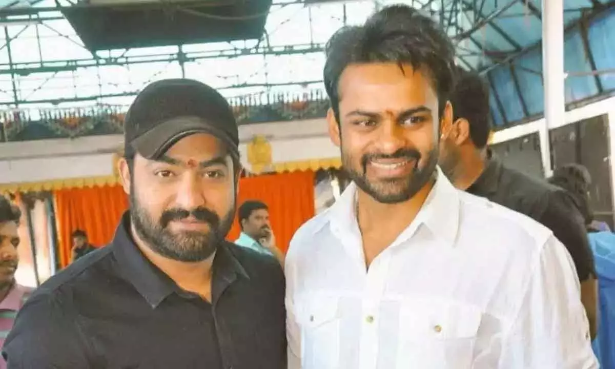 Sai Dharam Tej Thanks Junior NTR For Lending His Voice For SDT 15