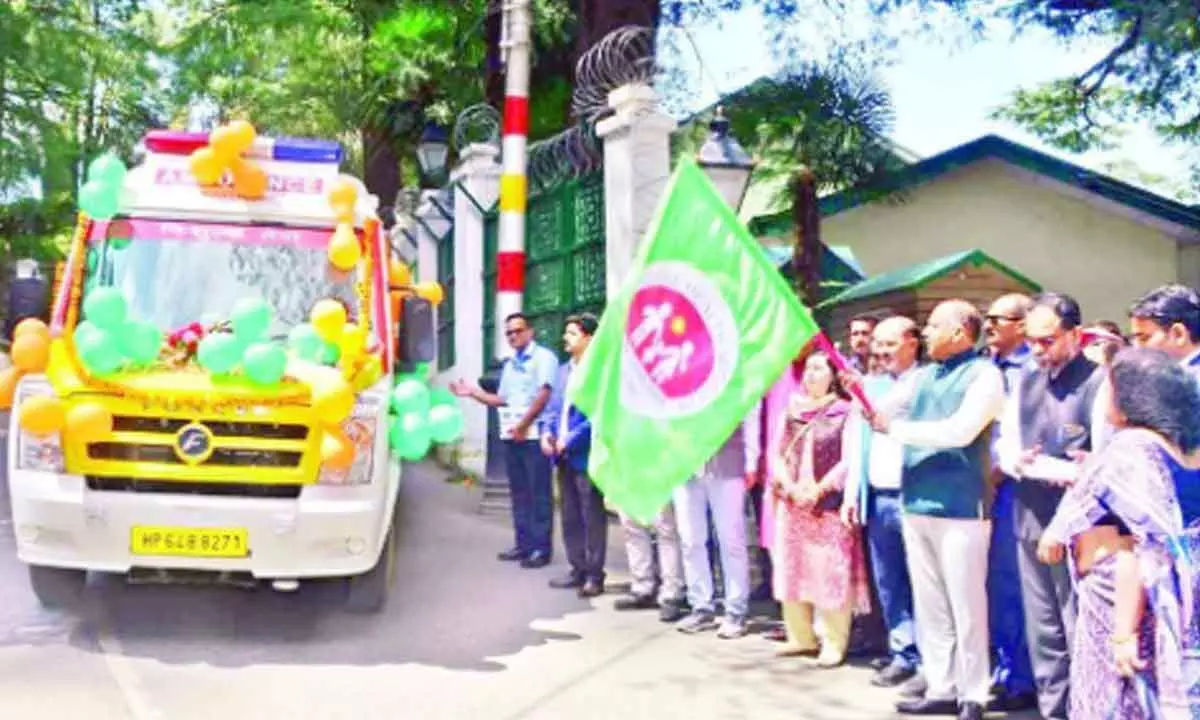 Jai Ram flags off 30 new ambulances