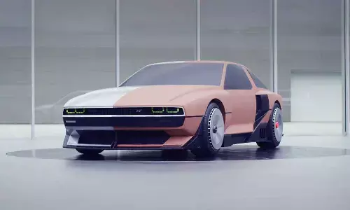 The RN22e rolling lab is N Brand’s first high-performance vehicle which is based on Hyundai Motors’s E-GMP (Electric-Global Modular Platform) which is the basis of Hyundai’s Ioniq 5 and Ioniq 6