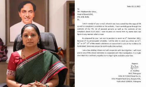 Delhi Liquor scam: No name of Kavitha mentioned in CBI copy