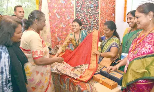 SPMVV students, faculty feel elated at Prezs visit