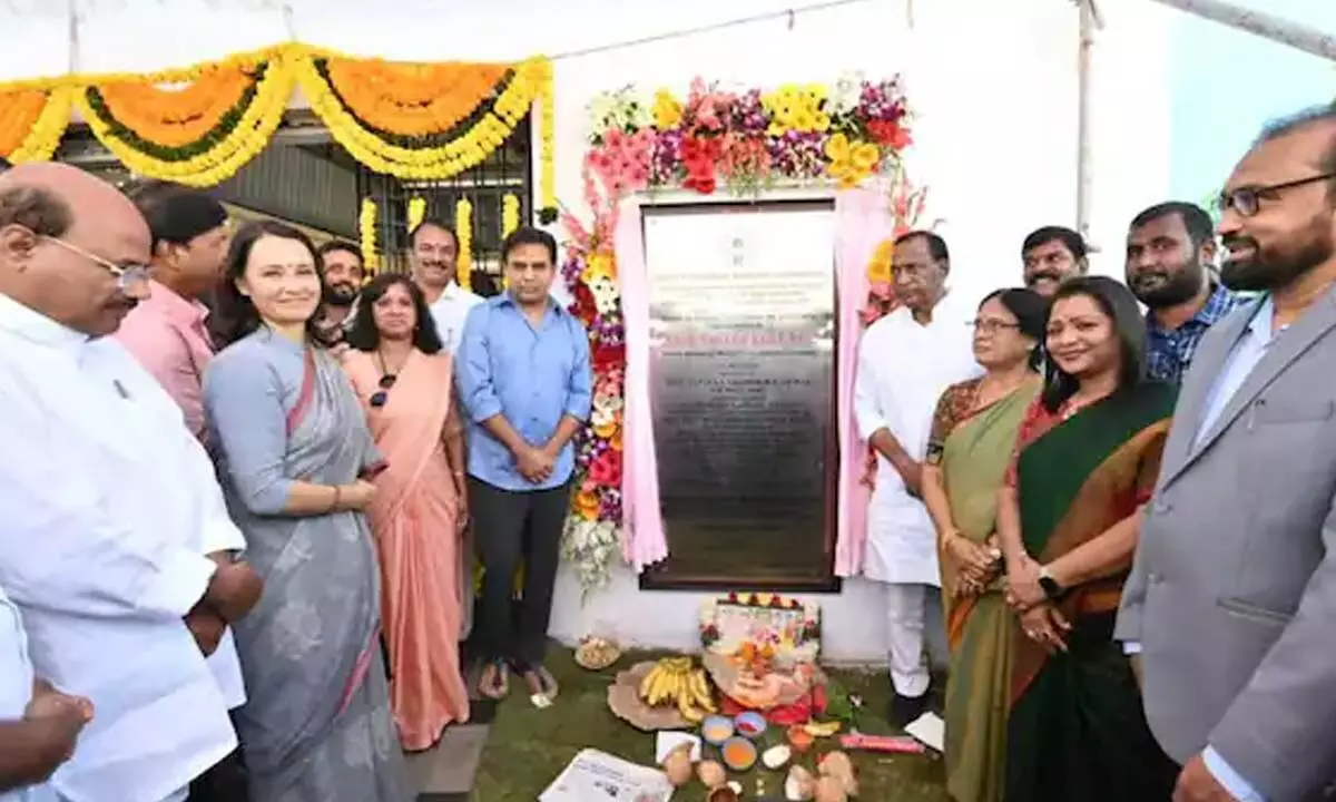 KTR inaugurates Pet Animals crematorium in Hyderabad