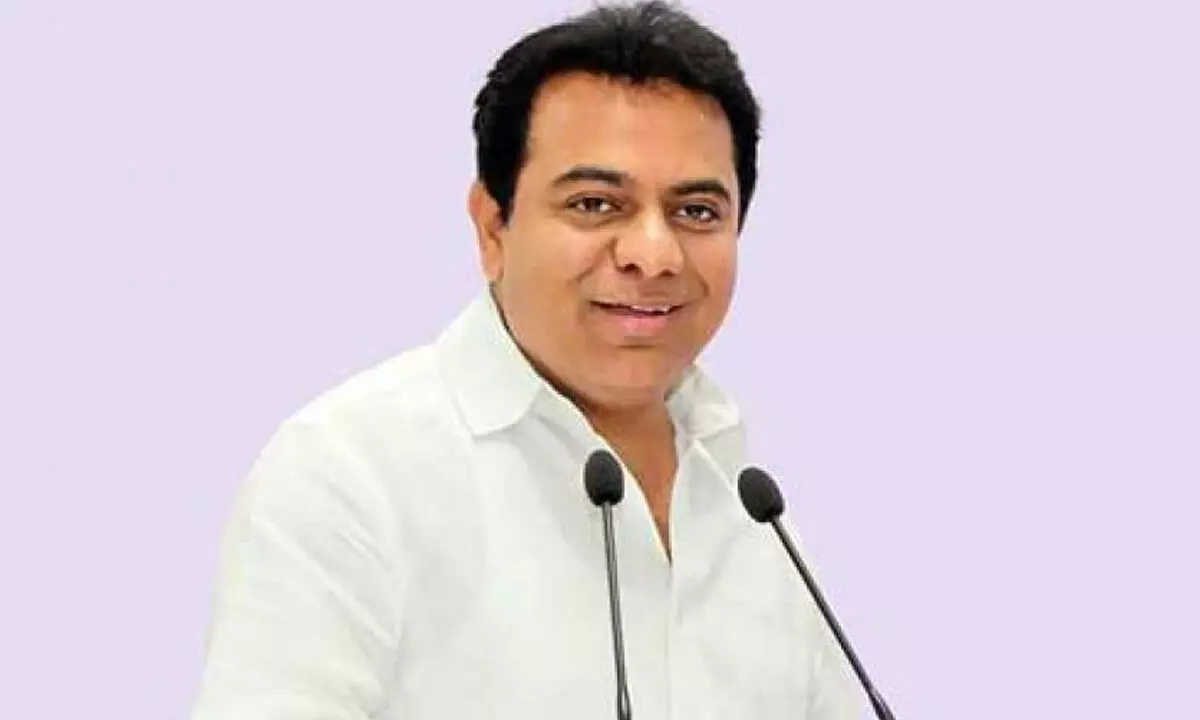 Municipal Administration Minister KT Rama Rao