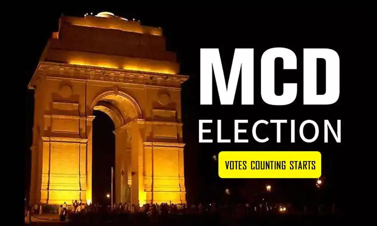 Delhi MCD election results: Counting begins amid tight security