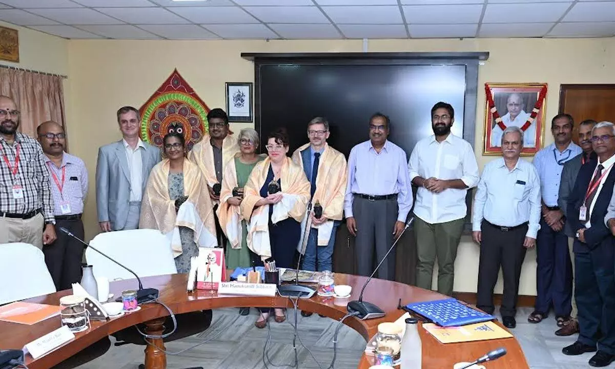 French delegation at GITAM in Visakhapatnam on Wednesday