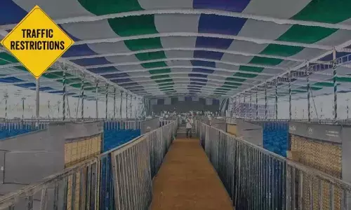 YSRCPs Jayaho BC Mahasabha to begin in a while, traffic restrictions imposed in Vijayawada