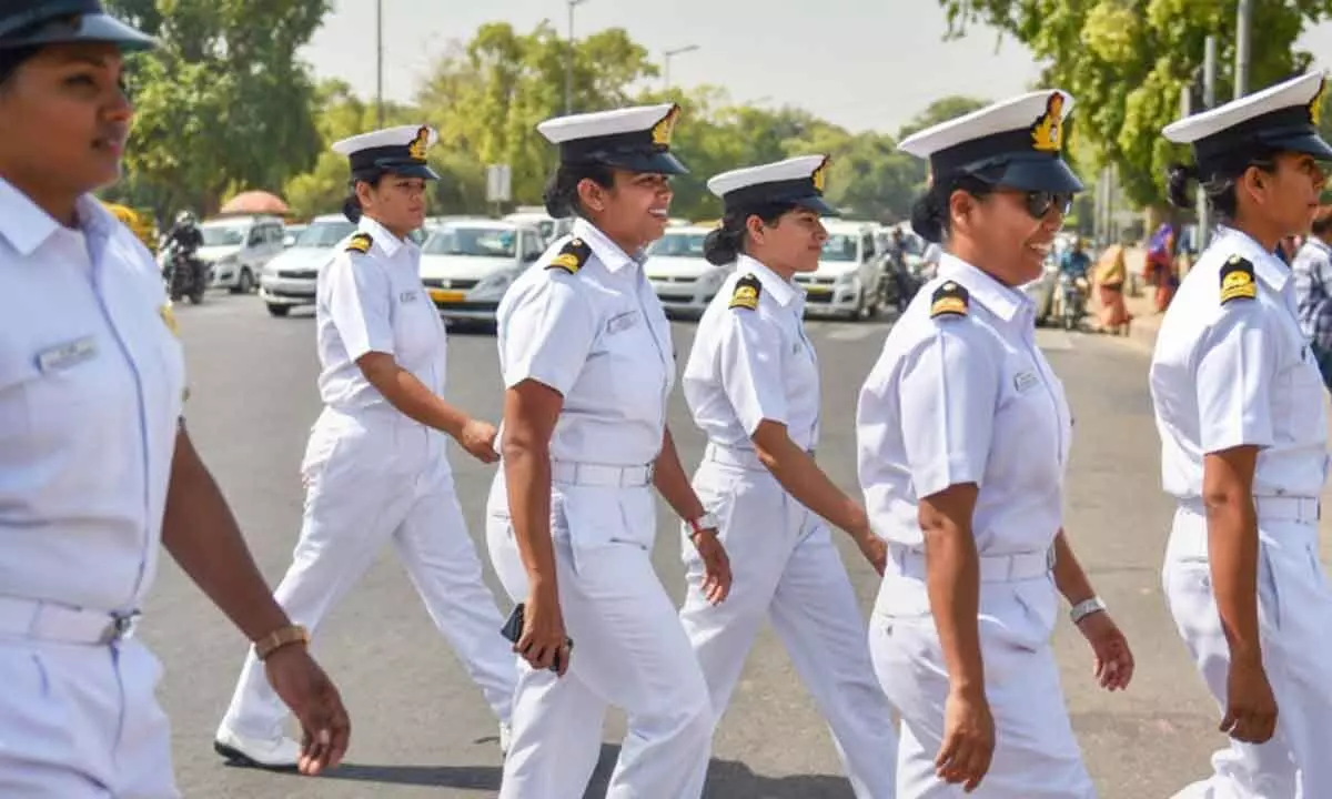 Is the Indian Navy considering to wear traditional Indian attire?