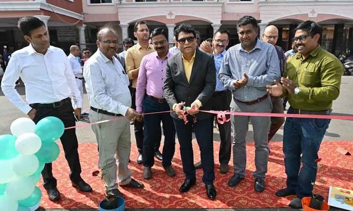 EV charging point launched at Vizag railway station